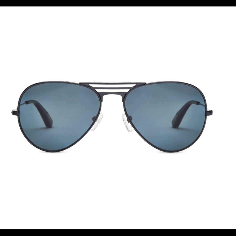 Black Aviators Sunglasses New